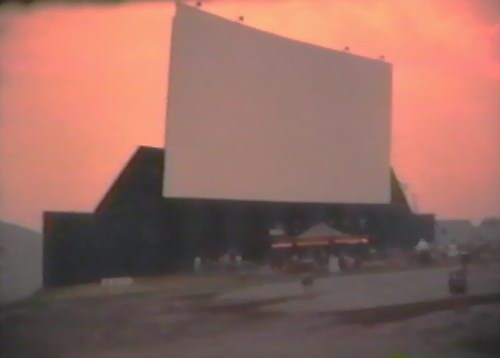 Algiers Drive-In Theatre - Screen Courtesy Tom And Sue Magocs